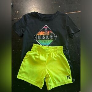 Little boys Hurley shirt and shirt set 3T